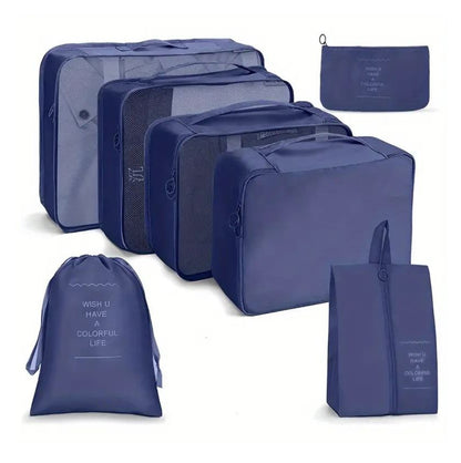 Set Bolsas Maleta Viaje 7pcs Organizador