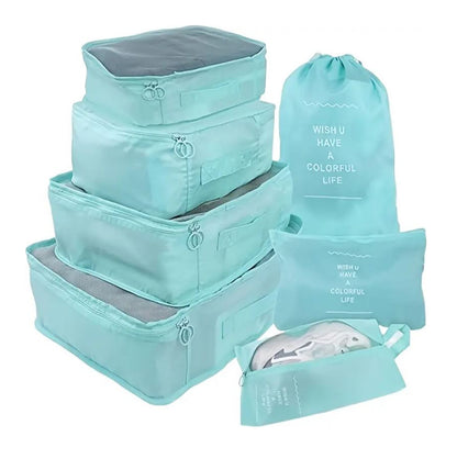 Set Bolsas Maleta Viaje 7pcs Organizador