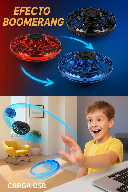 Spinner Volador Trompo Boomerang
